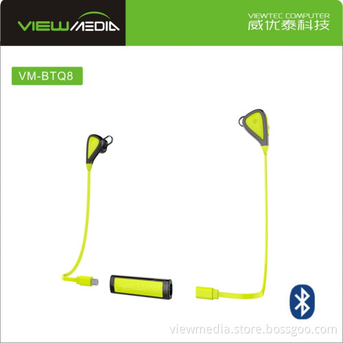 2016 Viewtec Power bank bluetooth earphones for lg phone VM-Q8